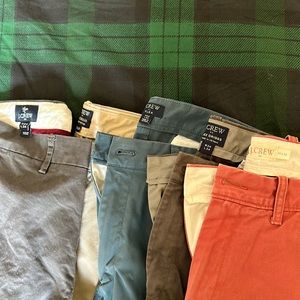Set of 5 J Crew Pants